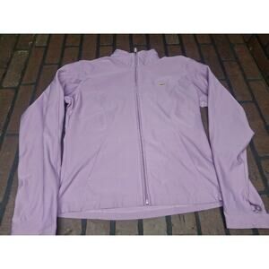 Nike Pro Dri Fit Women’s M 8 10 Purple running Pullover Long Sleeve Thumbholes